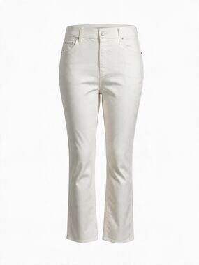 Stitch Star White Women's Jeans Size XL Cotton Blend High Rise NWT MSRP $38